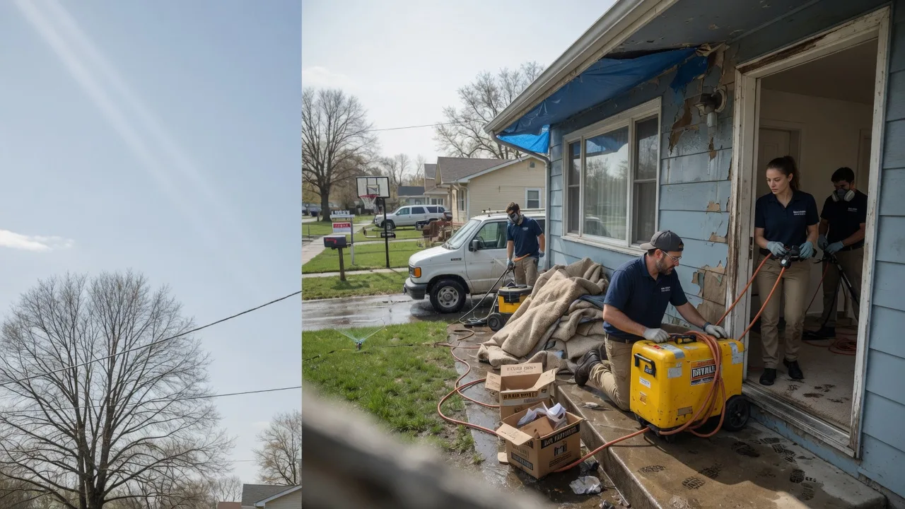 Basement Flood Cleanup in Gove, KS near me
